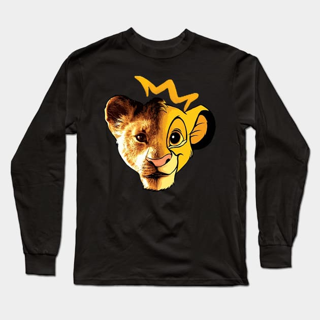 Lion King Costume Gift Long Sleeve T-Shirt by Pretr=ty